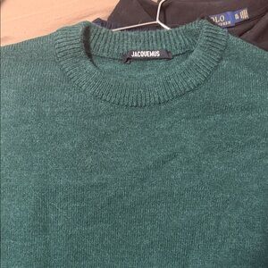 Jacquemus Forest Green Crewneck Sweater